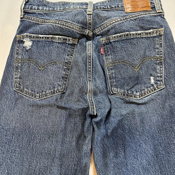 Levi’s Levis Big E Jeans Women's Sz 30 Vintage Pants Blue Bootcut - Picture 12 of 12